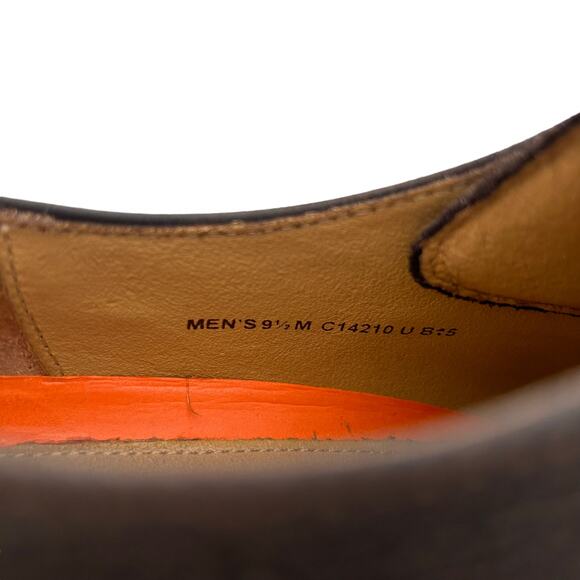 Cole Haan Grand OS Brown Leather Lace Up Loafers Sz 9.5 - Picture 7 of 8